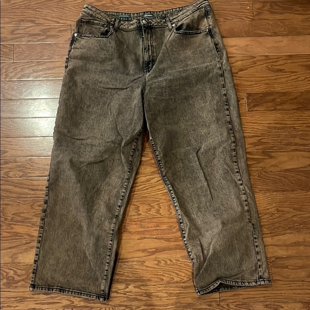 Vintage Washed Denim Jeans